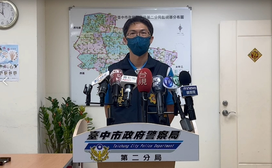 ▲受訪人：第二分局偵查隊副隊長林育成。（圖/記者謝榮浤翻攝）
