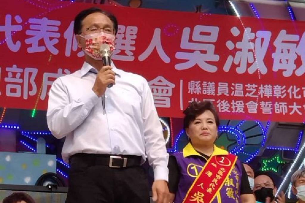 ▲彰化市長林世賢親臨推薦,現場掌聲不斷。
