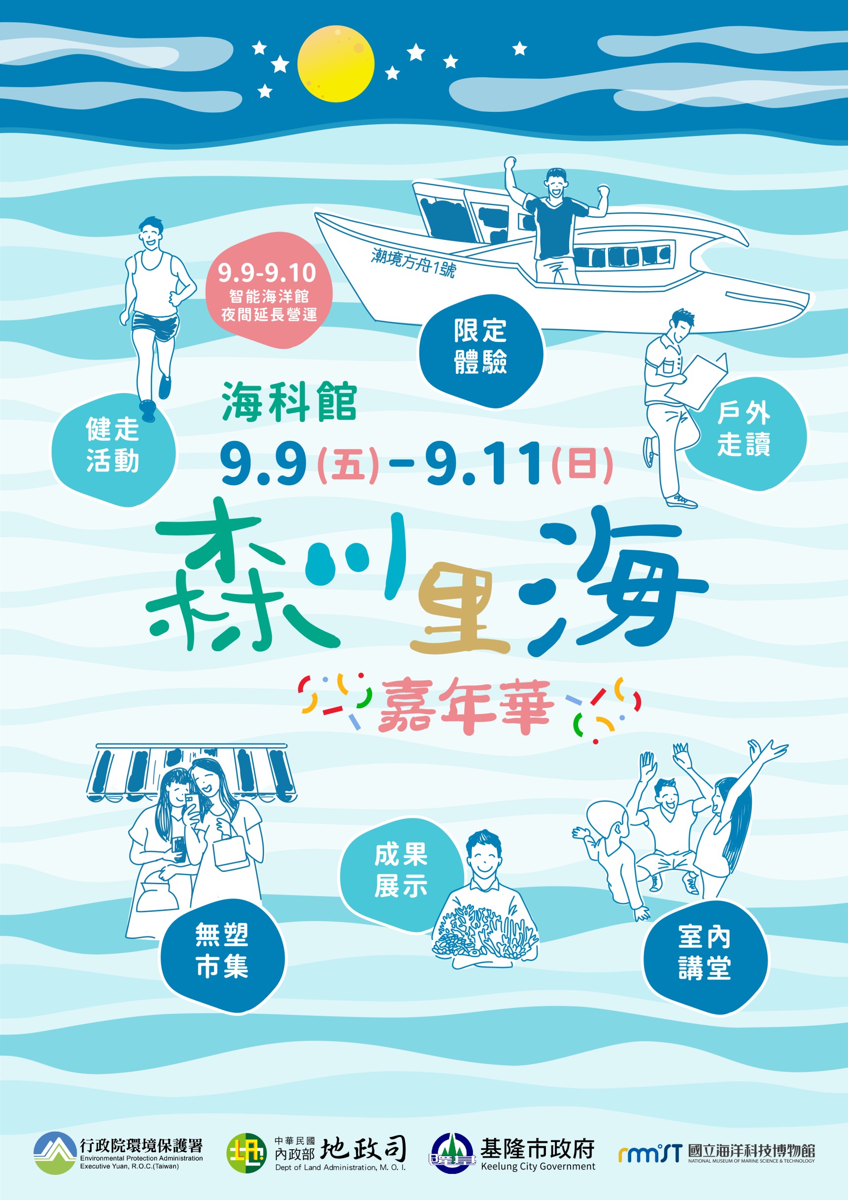海科館迎中秋延長時間-森川里海嘉年華活動熱鬧登場