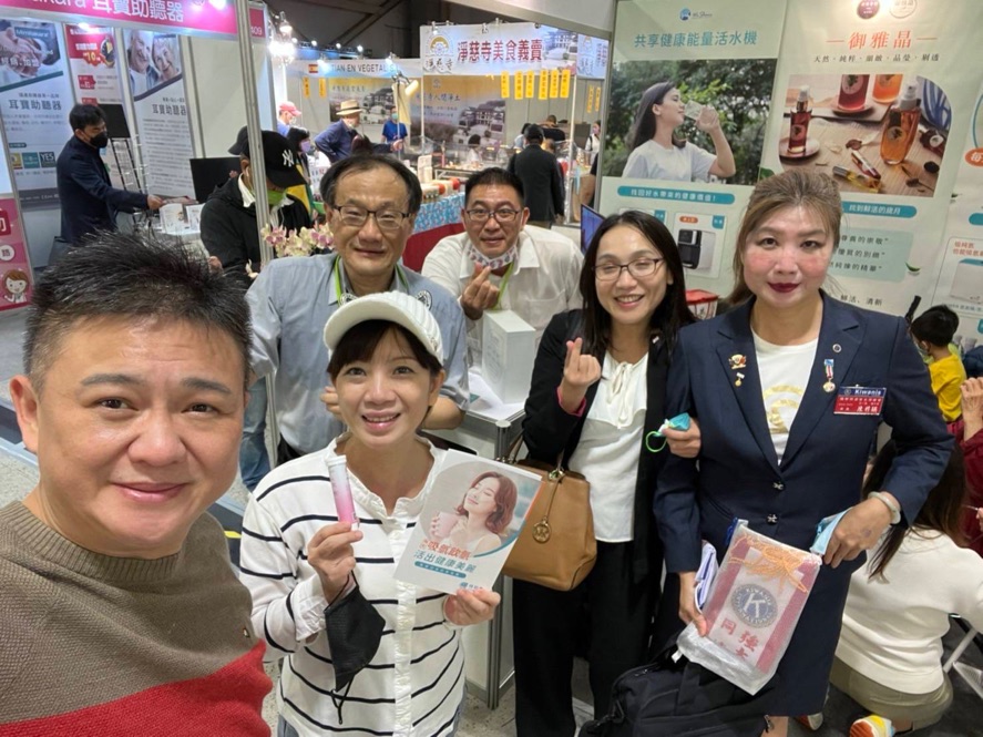 圖片:強大國際同濟會會長 陳穆瑛提供