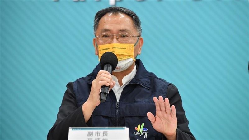 ▲台北市副市長蔡炳坤今（11）晚用餐時昏倒，緊急送醫。（圖／記者謝福祐翻攝）