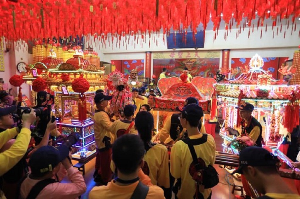 ▲大庄媽北港進香回鑾遶境熱絡莊嚴,此為歷年來活動景象。(圖/記者澄石翻攝)