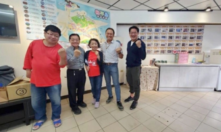 基隆海大usr 與和平島共同將傳統市場打造成為歷史畫展