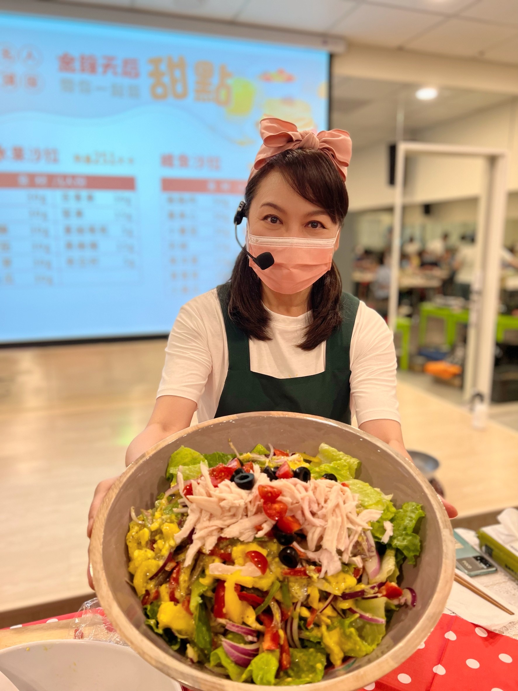 金鐘天后楊潔玫 與健康養生美食相遇