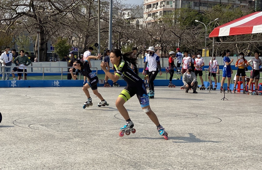來自全國溜冰好手同場競技