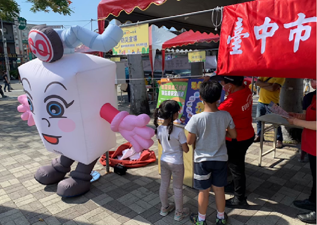 充氣人偶 Noco將 與民眾及小朋友互動