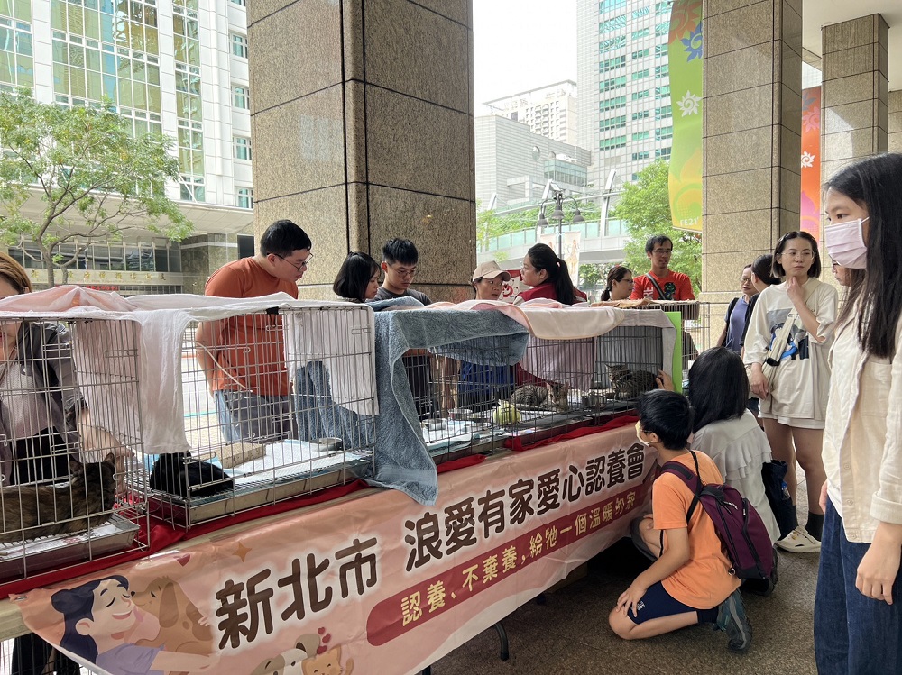 動保處不定期辦理寵物認養會