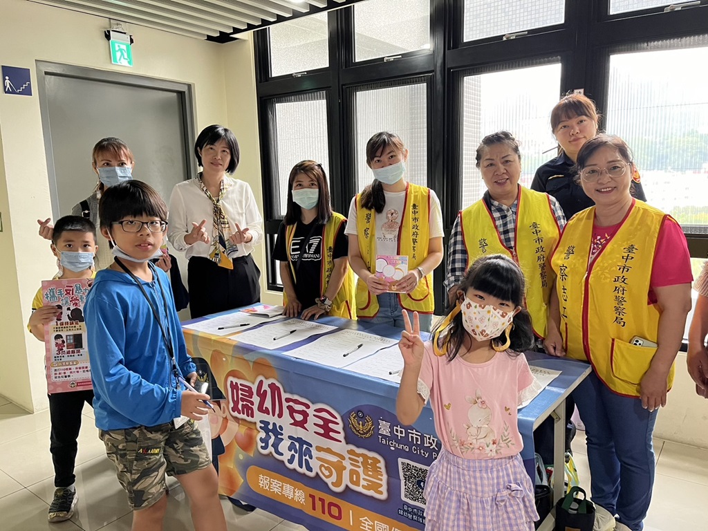 婦幼隊大小活動都可看到婦幼志工們的無私守護