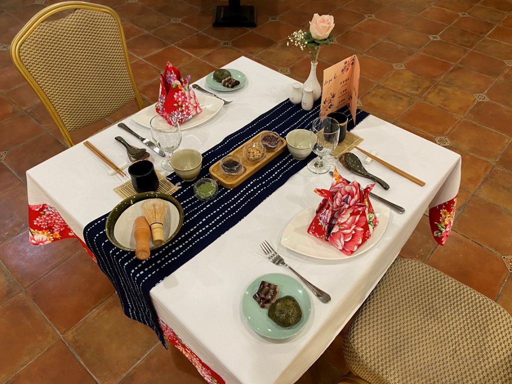 客家造型餐桌佈置