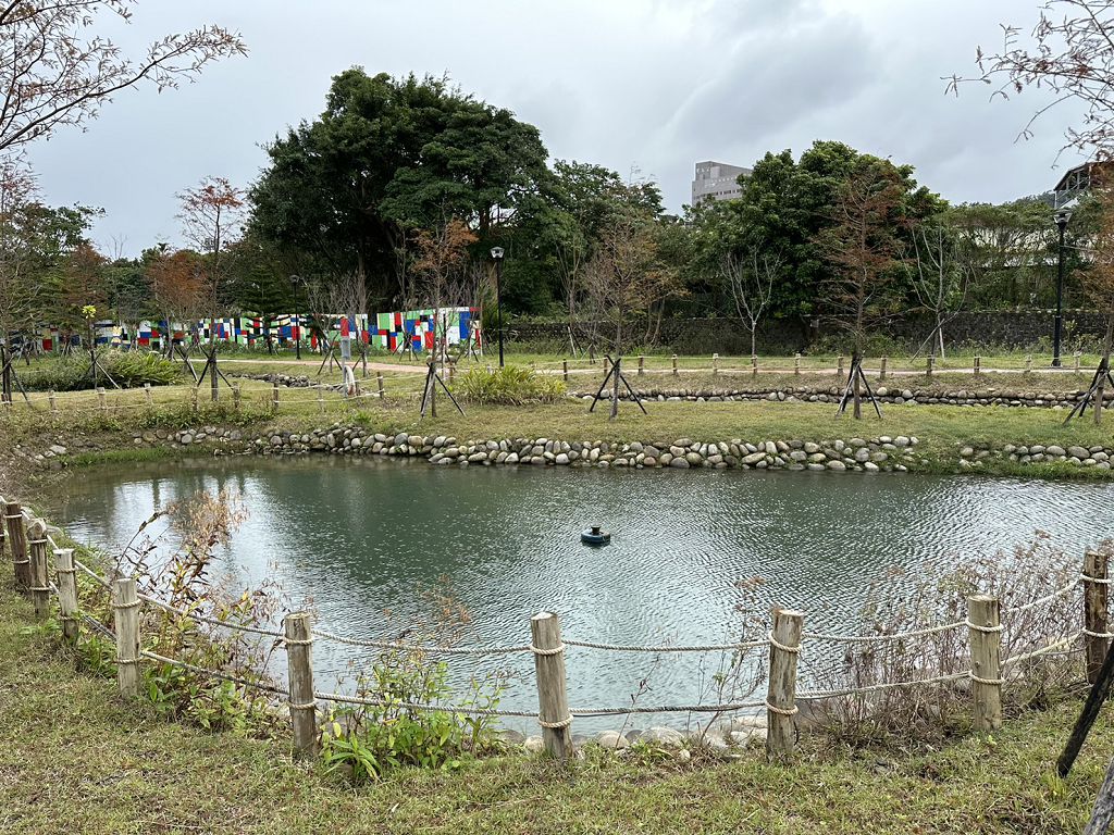 將於新北市客家文化園區埤塘與民眾共創打造生態浮島