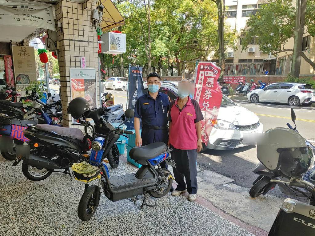 尋獲電動自行車1