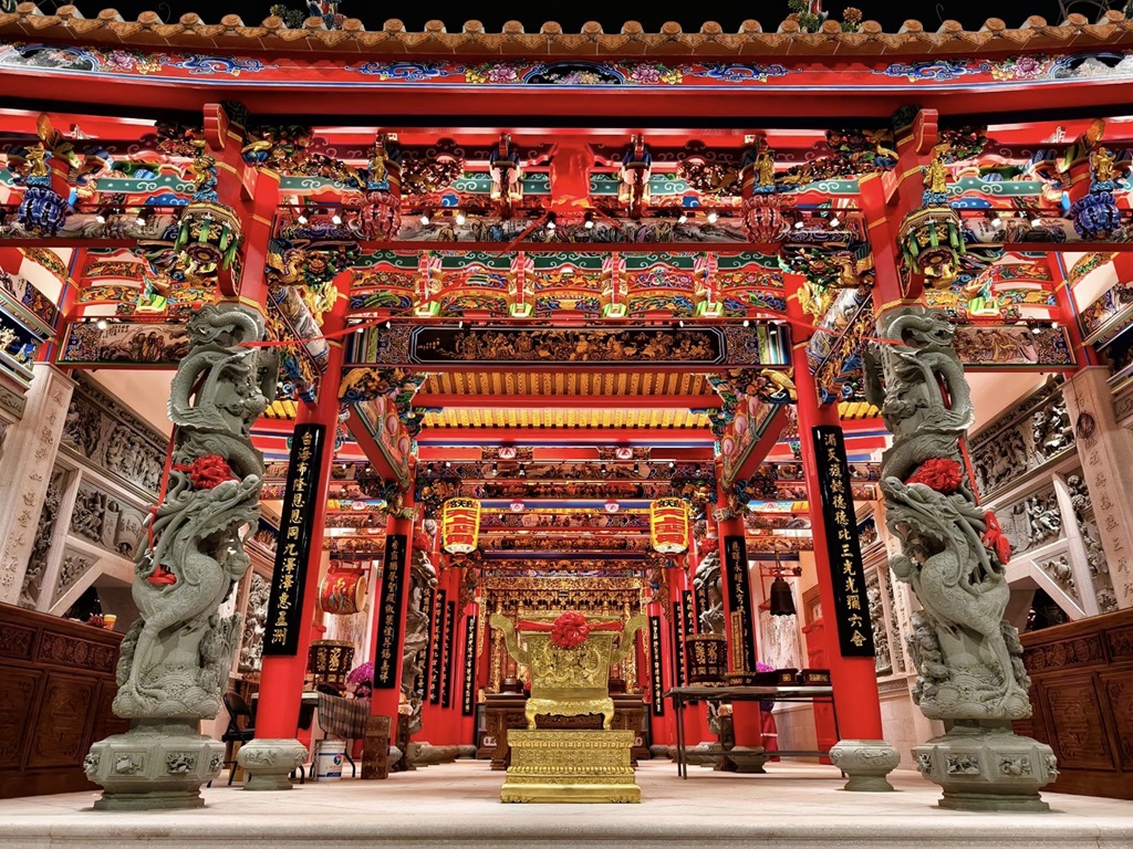 梧棲浩天宮媽祖殿重建落成 大肚中堡五十三庄浩天宮 大庄媽 臉書粉專提供 0