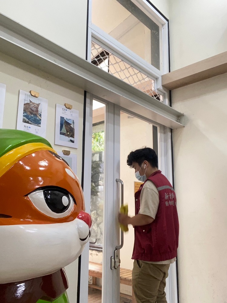為本市設於猴硐貓村的愛心認養小棧