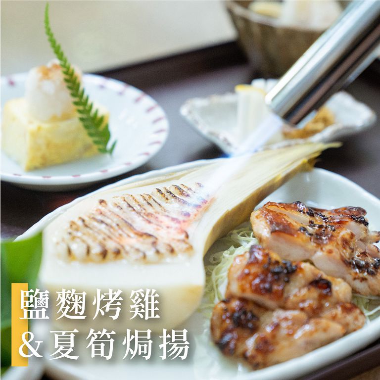 甘樂食堂推出納涼季綠竹筍料理