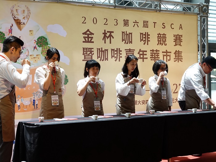 第六屆tsca金杯咖啡競賽評選過程 0