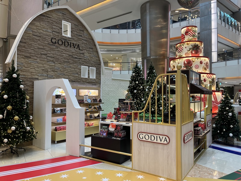 聖誕市集｜godiva首次快閃進駐大江購物中心 0