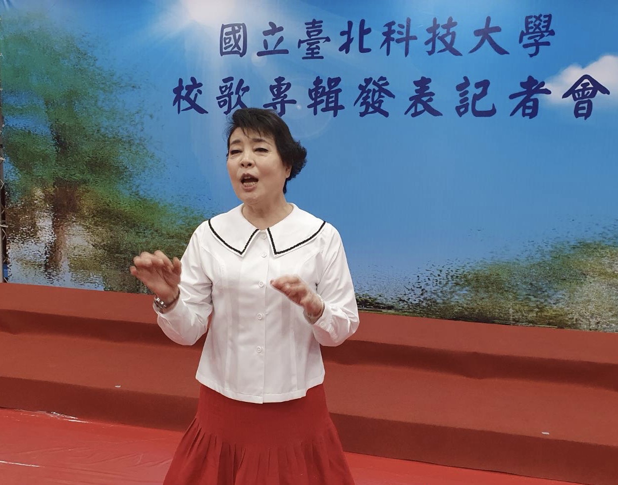聲樂家簡文秀教授製作北科大新版校歌專輯