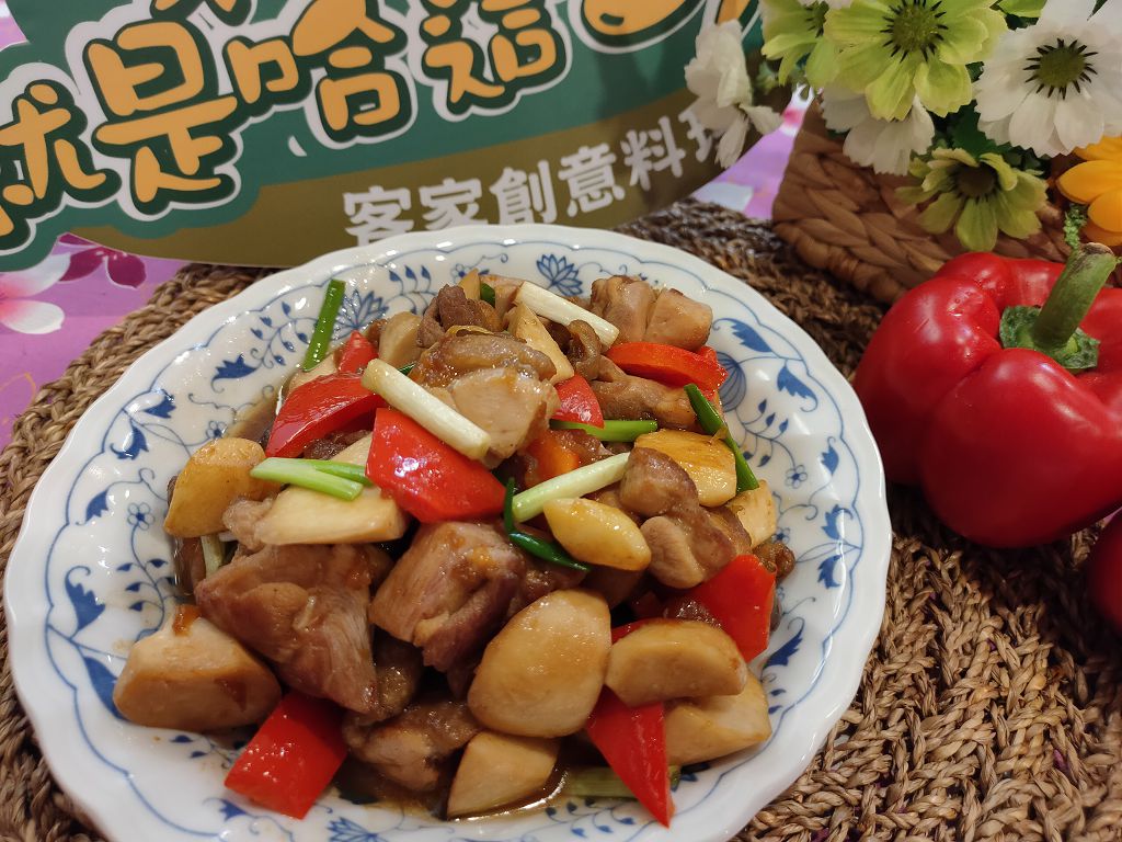 鳳梨醬燒雞腿