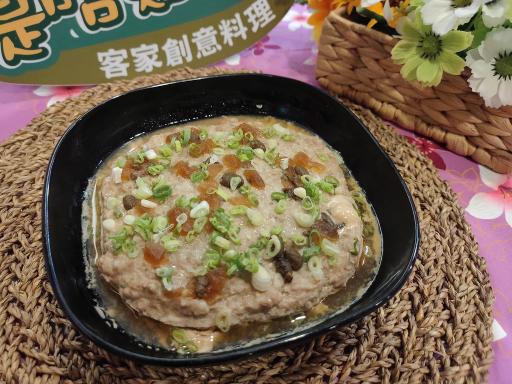 鹹冬瓜蒸肉餅
